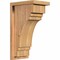Ekena Millwork Pescadero Smooth Corbel w/Backplate, Western Red Cedar, 7 1/2"W x 10"D x 18"H COR08X10X18PEC01SWR - alternate 1